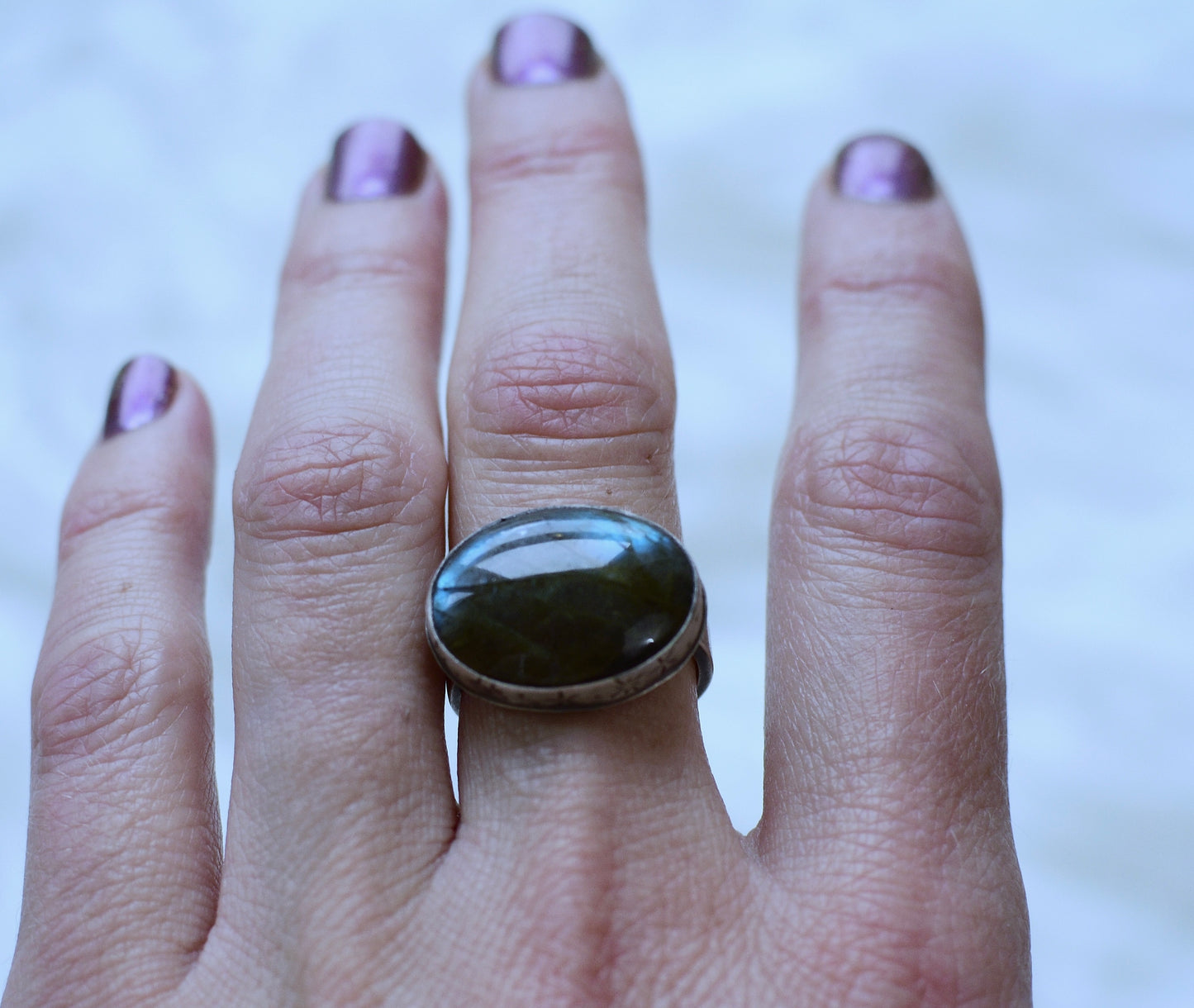 Across the universe ring- size 7.75