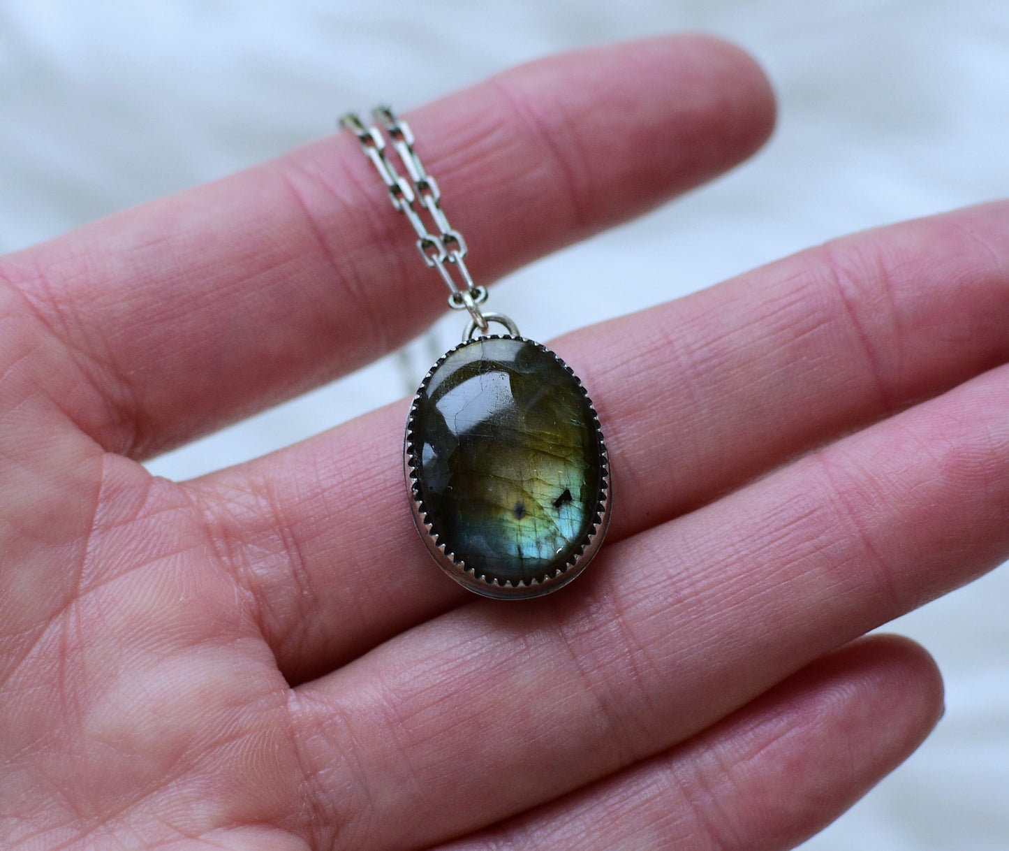 Labradorite pendant #2