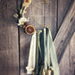 Imbolc- crescent moon wreath