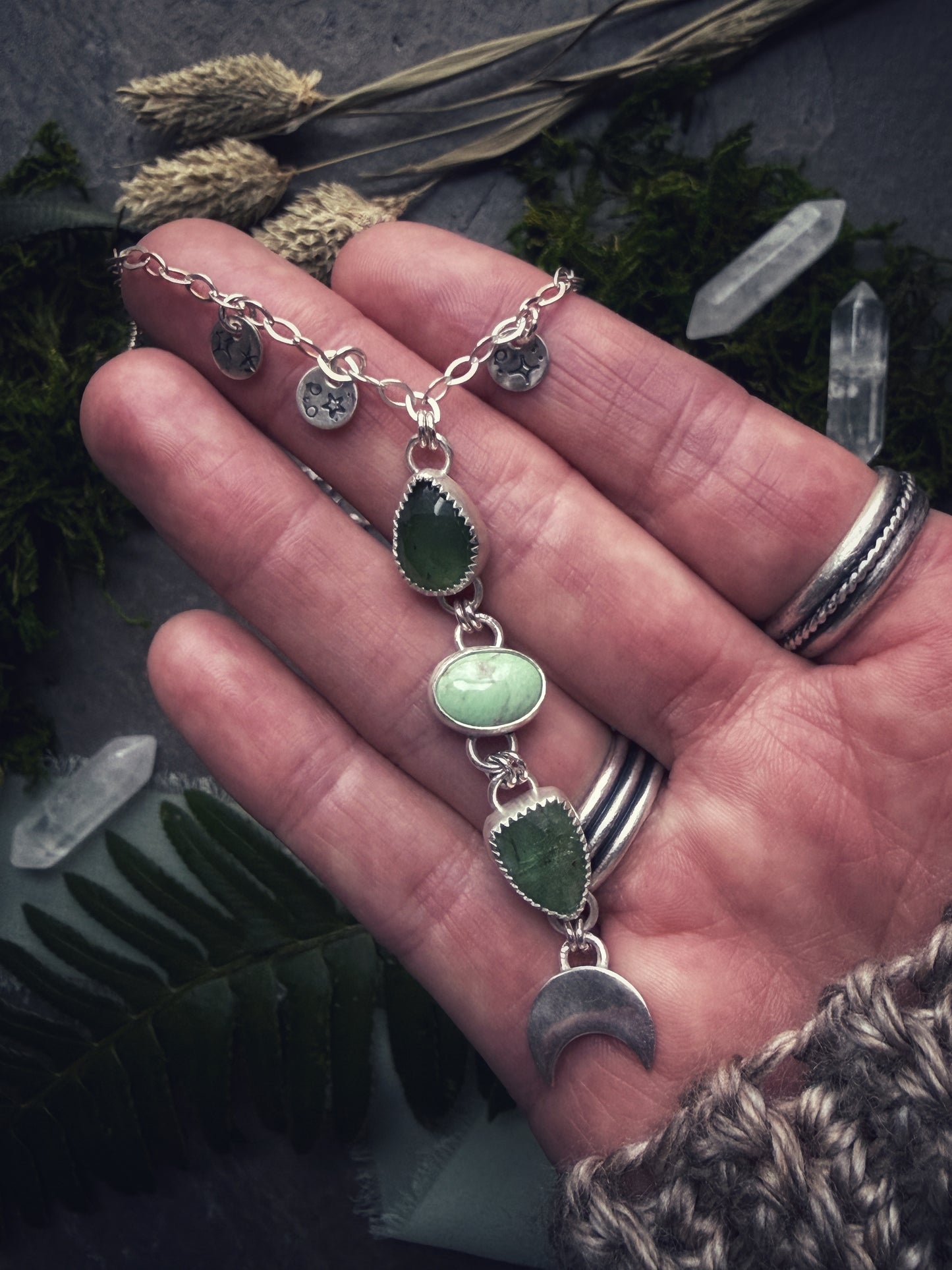 Mystic forest necklace