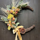 Crescent moon wreath