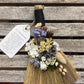 Altar broom- blues