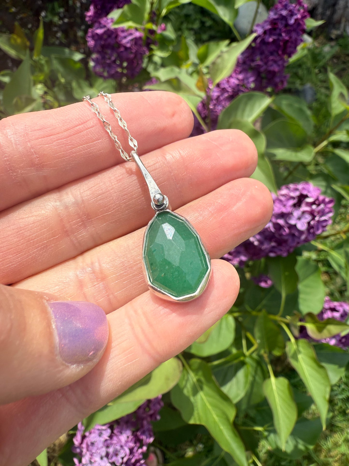 Aventurine necklace