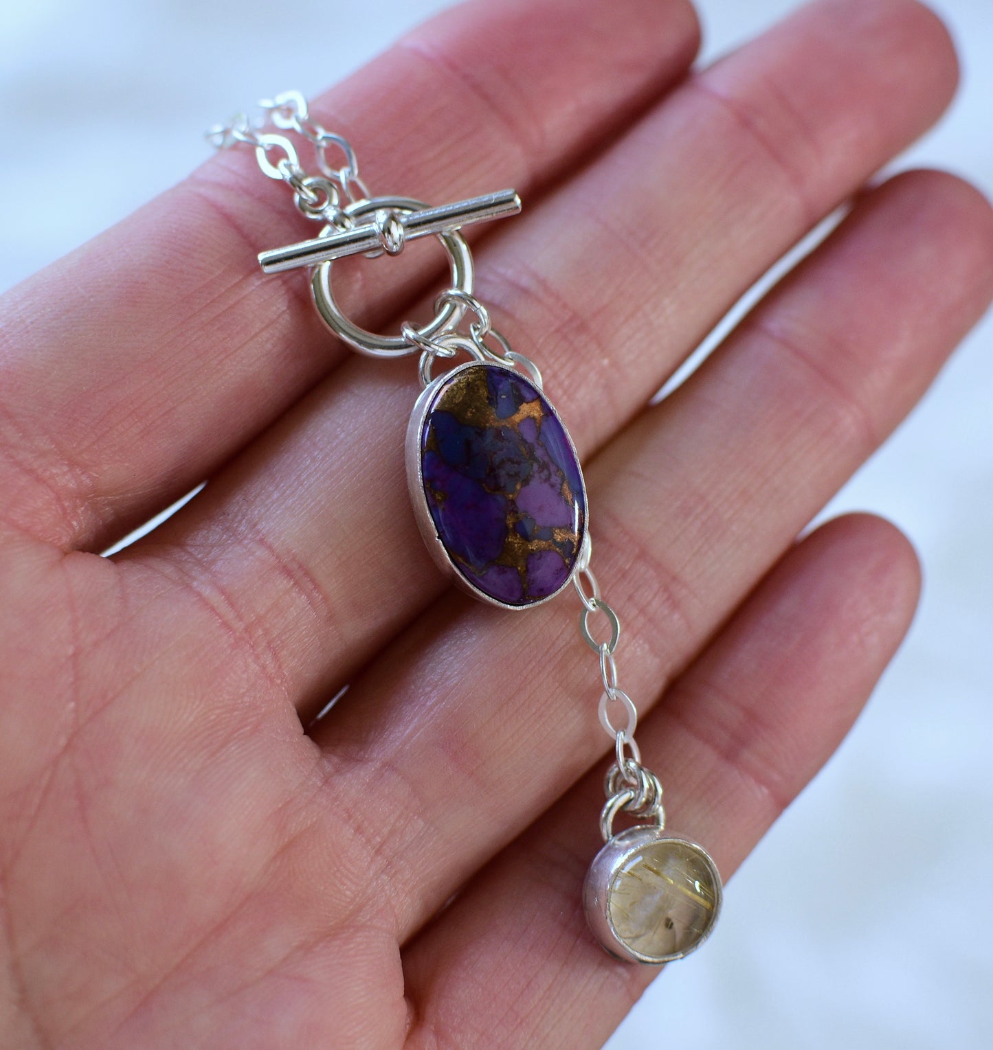 Mojave turquoise necklace #3