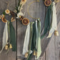 Imbolc- crescent moon wreath